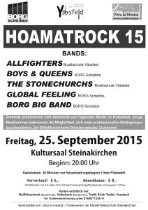 Plakat Hoamatrock