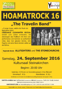 Plakat Hoamatrock 2016