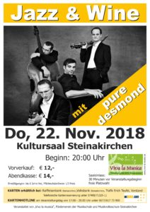 Plakat Jazz & Wine